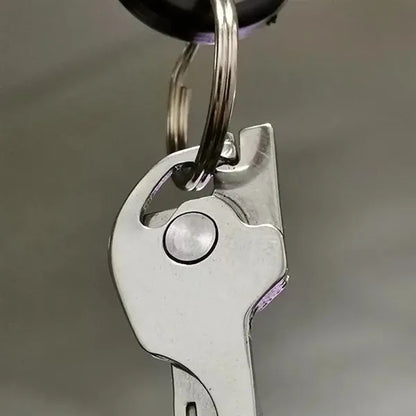6 combined with 1 pass-key clasp