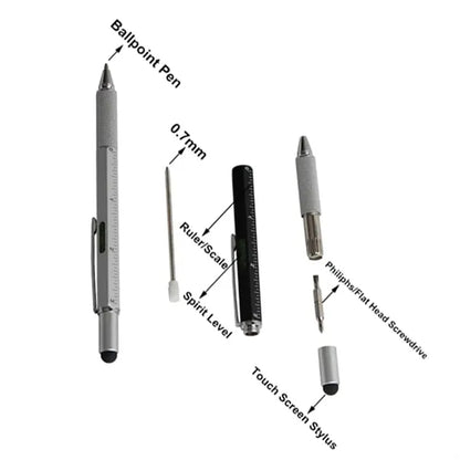 6 in 1 Multifunction Tools Ballpoint Pen With Screwdriver Ru