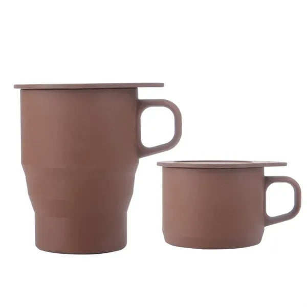 Retractable Folding Silicone Mug