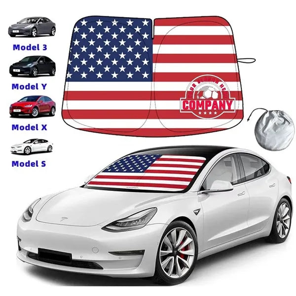 Foldable Sun Shield for Car Windshield