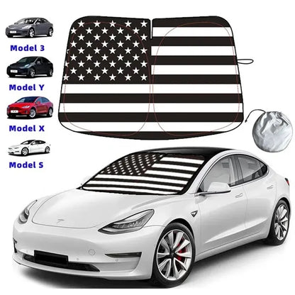 Foldable Sun Shield for Car Windshield