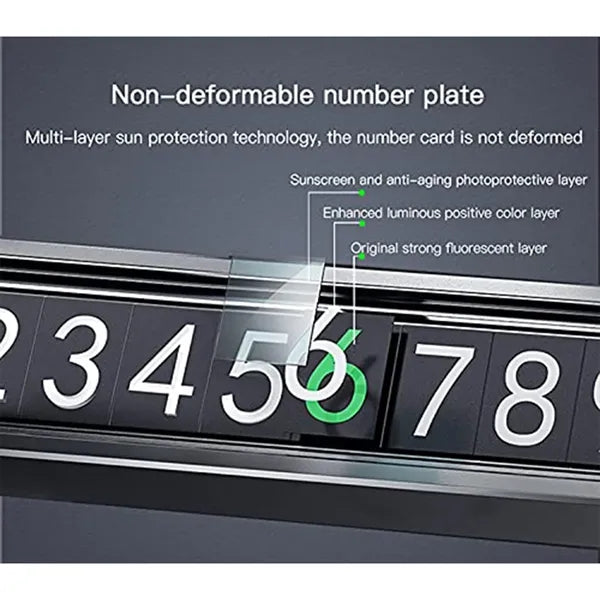 Temporary Phone Number for Car Dashboard