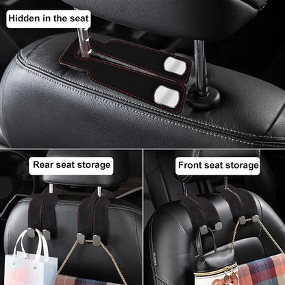 Car Seat Hooks and Phone Holder