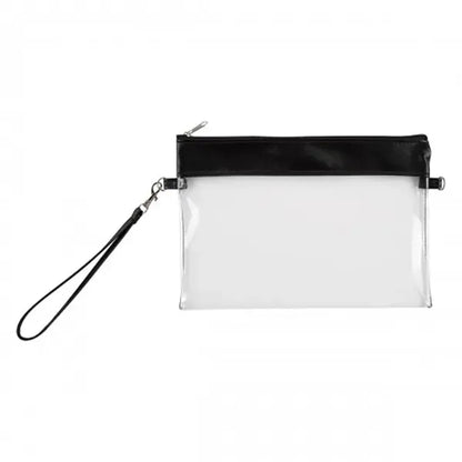 Game Day Clear Wristlet Pouch