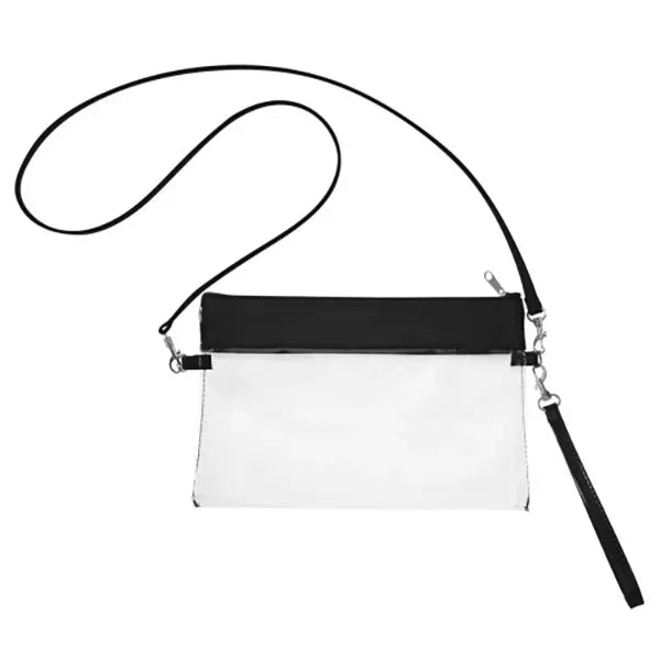 Game Day Clear Wristlet Pouch
