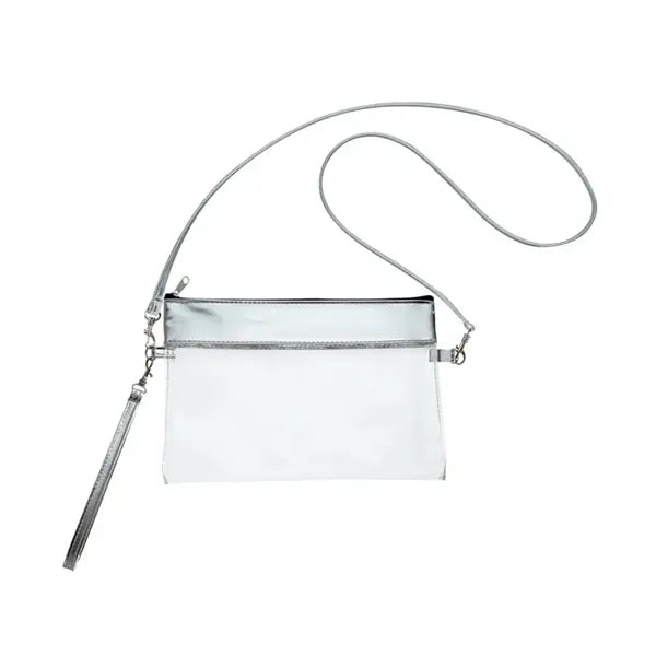 Game Day Clear Wristlet Pouch