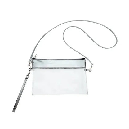Game Day Clear Wristlet Pouch