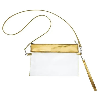 Game Day Clear Wristlet Pouch