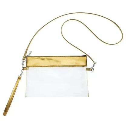 Game Day Clear Wristlet Pouch