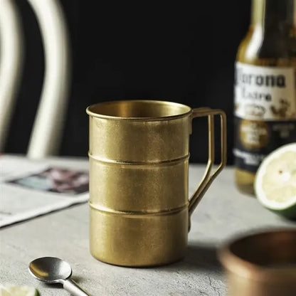 Vintage Stainless Steel Mug
