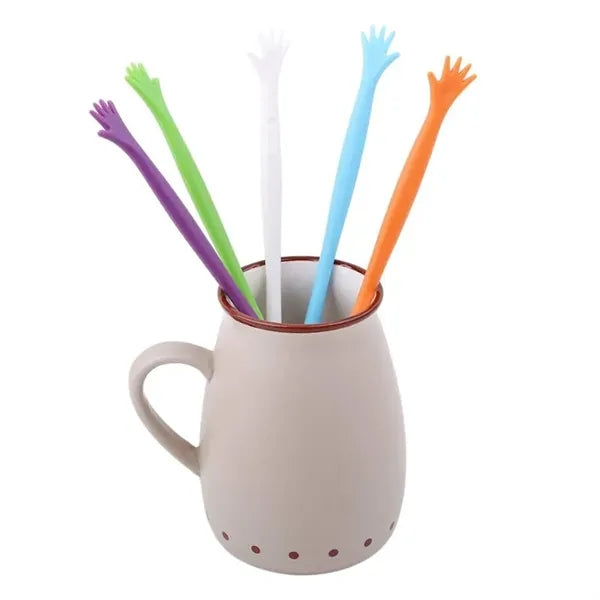 Help Me Hand Shaped Stir Sticks Stirrers