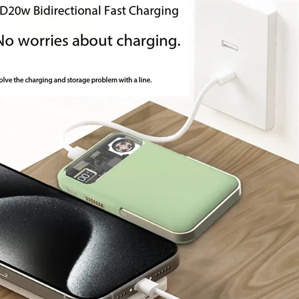 10000mAh Magnetic Portable Wireless Charger