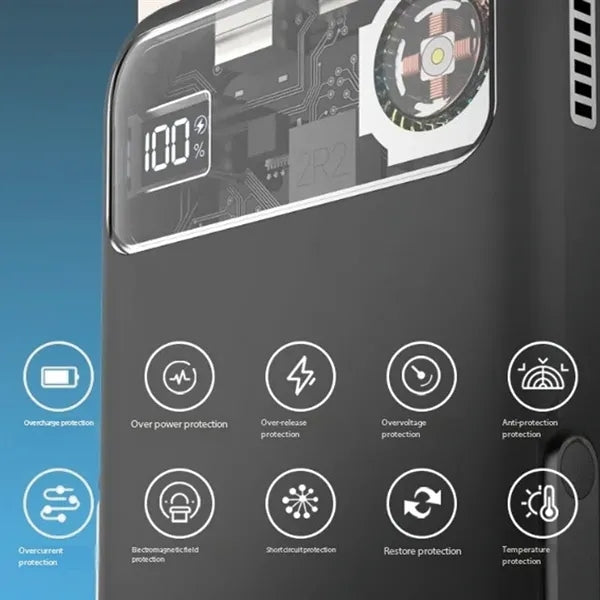 10000mAh Magnetic Portable Wireless Charger