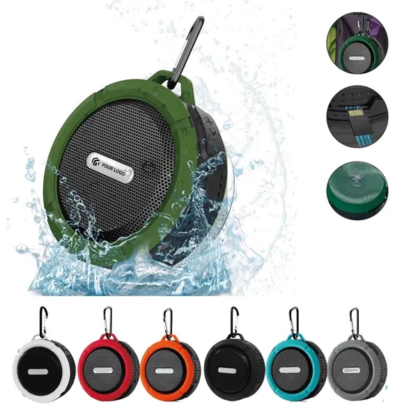 Portable Waterproof Stereo Sound Wireless Bluetooth Speaker