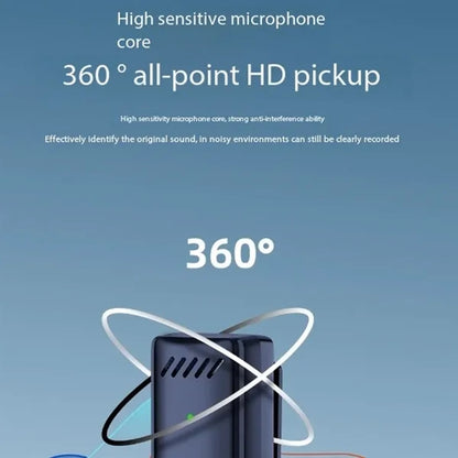 Smart Noise Canceling Wireless Lavalier Microphone