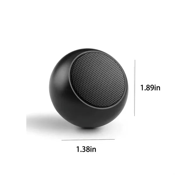 Portable mini subwoofer card-insertable bluetooth speaker
