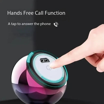 Portable mini subwoofer card-insertable bluetooth speaker