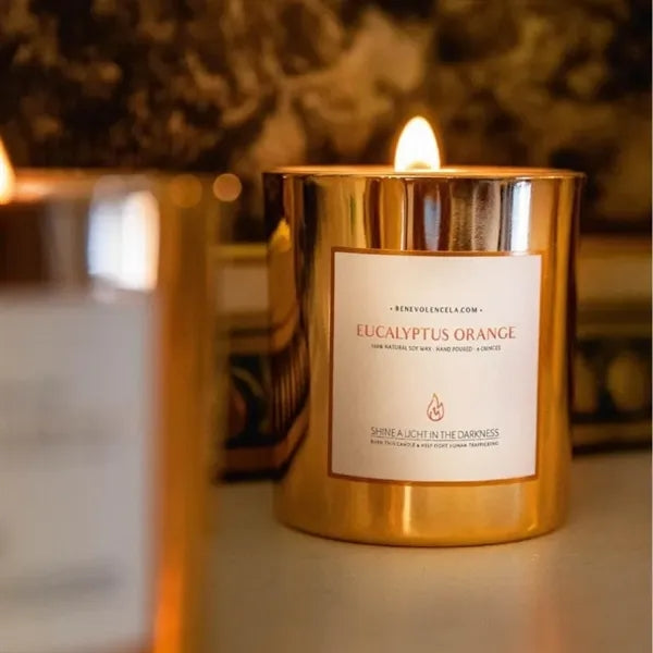 Electroplated Soy Scented Candles