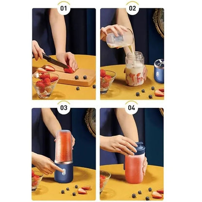 Office Outdoor Portable Blender Shakes Fruit Juicer Cup