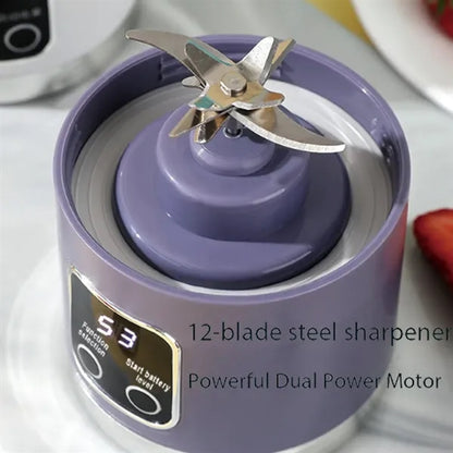 Portable USB Rechargeable Leakproof Blender Juicer Cup