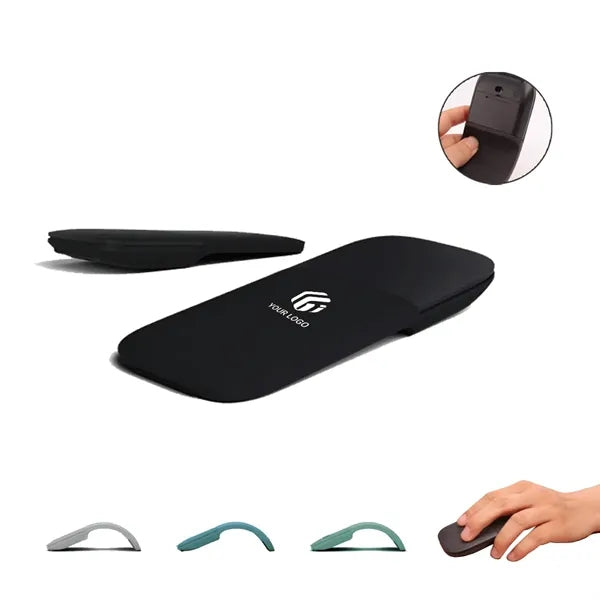Sleek ultra slim ergonomic design wireless Bluetooth mouse