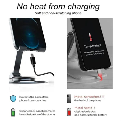Adjustable Cell Folding Height Angle Desktop Phone Holderx