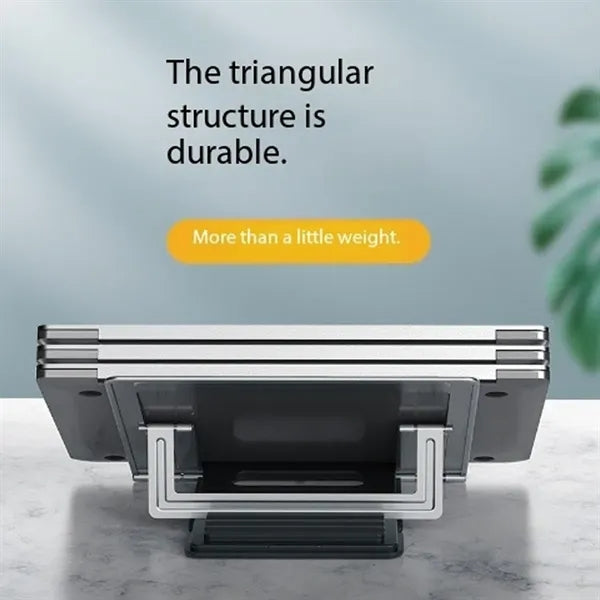 Ergonomic Aluminum Foldable Adjustable Laptop Stand