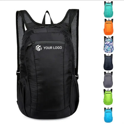Small Lightweight Leisure Sports Folding Waterproof Backpack