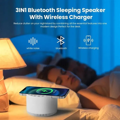 Bluetooth Speaker With Wireless Charging