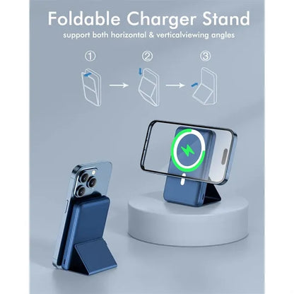 10000mah phone stand portable charger magnetic power bank