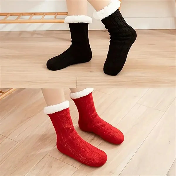 Christmas gifts home non-slip thick winter warm socks