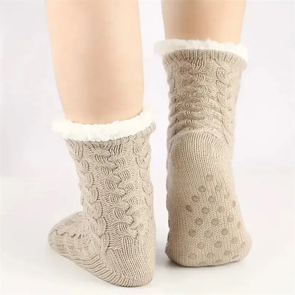 Christmas gifts home non-slip thick winter warm socks
