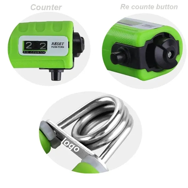 A Shape Training Portable Counting Hand Grip