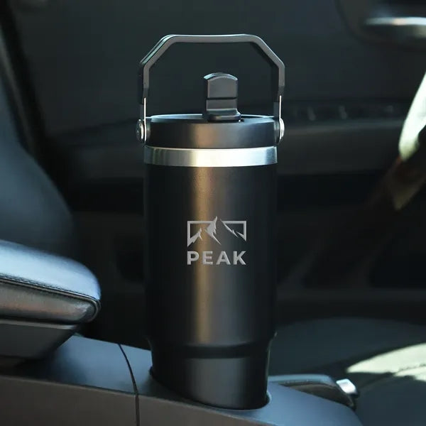 Voyager 30 oz. Flip Straw Tumbler