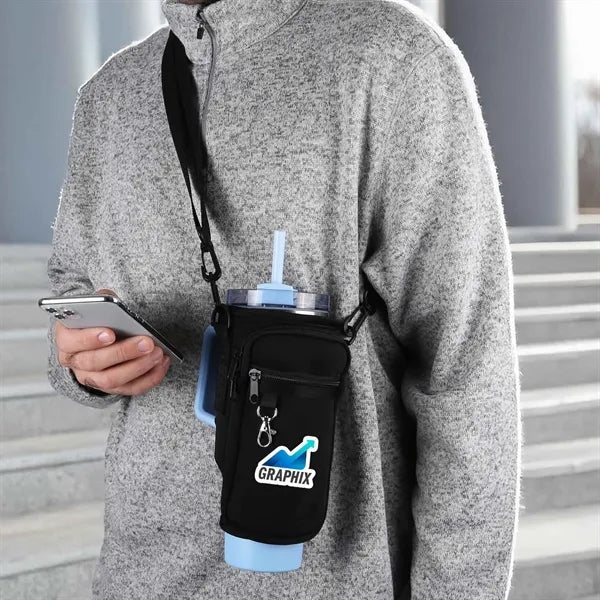 Carry All Neoprene 40 oz Mug Carrier Bag