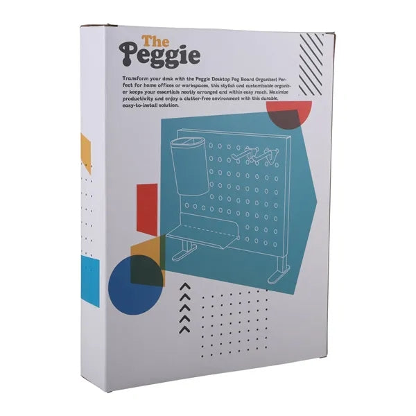 Peggie Desktop Pegboard Organizer