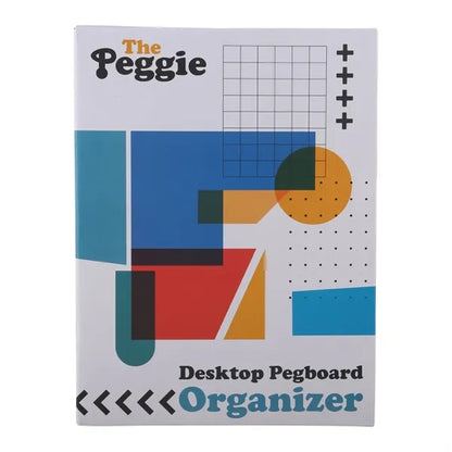 Peggie Desktop Pegboard Organizer