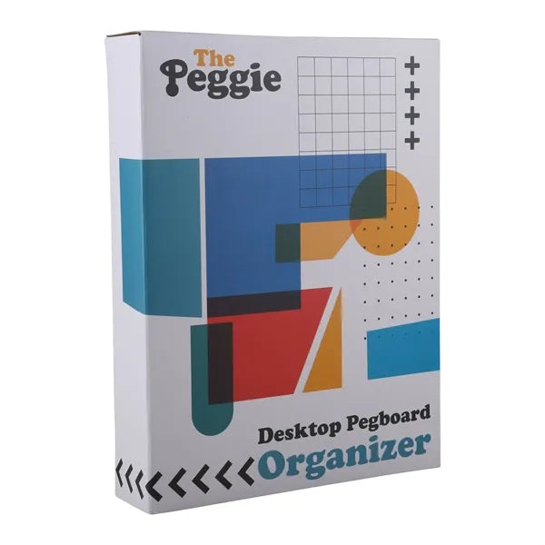 Peggie Desktop Pegboard Organizer