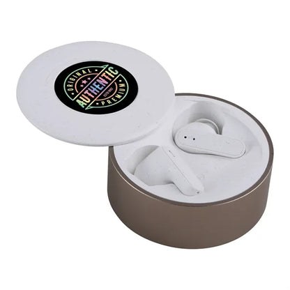 Chromeo Wireless Earbuds And Wireless Charger
