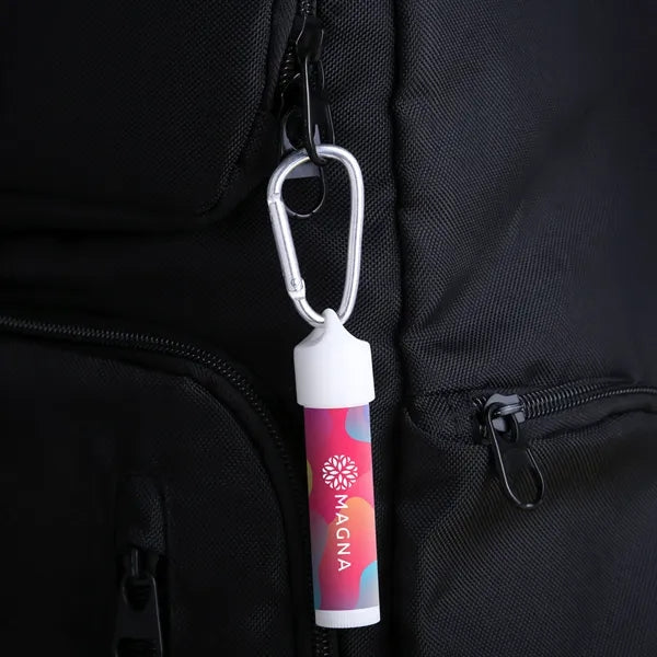 Soothing Sidekick: Lip Moisturizer With SPF15 Carabiner Kit