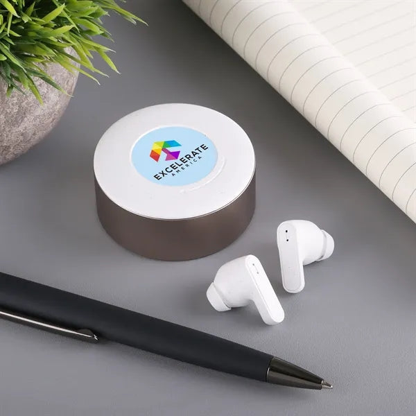 Chromeo Wireless Earbuds And Wireless Charger