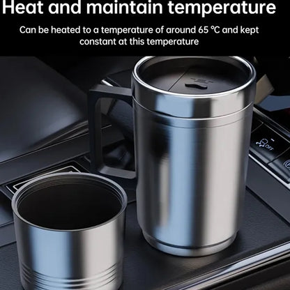 Stainless Steel Car Electric Heating Kettle