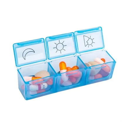 7 Day 21 Compartment Medicine Box