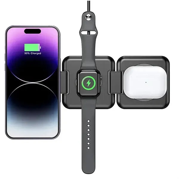 3 In 1 Multi-Functional Magnetic Wireless Chargers
