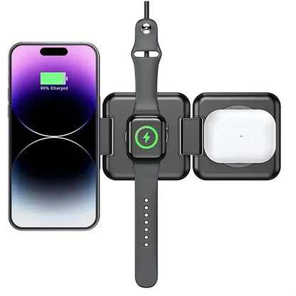 3 In 1 Multi-Functional Magnetic Wireless Chargers