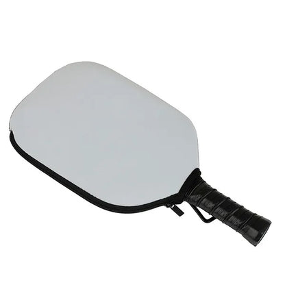 Two Pocket Fence Hanger Pickleball Paddle Cover - Full Color