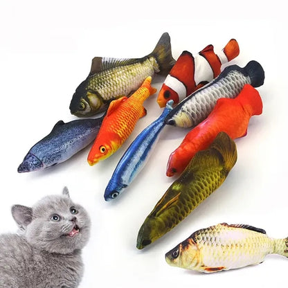 Interactive Automatic Flopping Fish