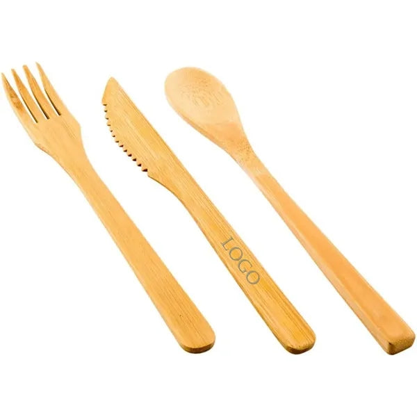Bamboo Knife,Fork,and Spoon Cutlery Sets