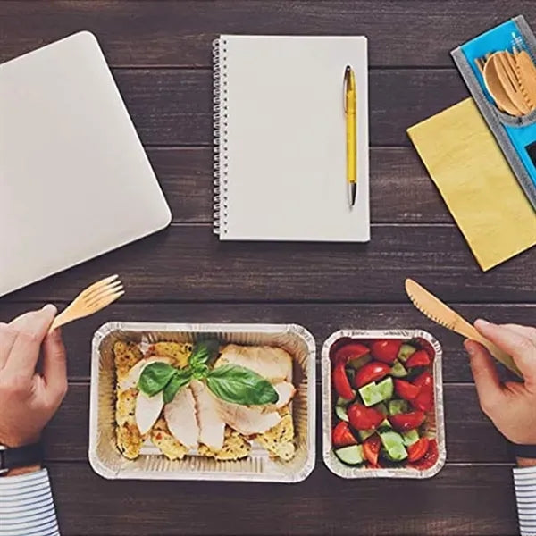 Bamboo Knife,Fork,and Spoon Cutlery Sets