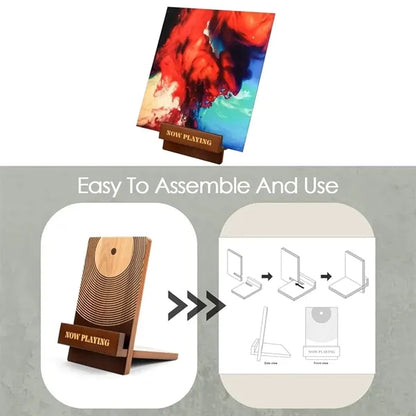 Classic Vinyl Record Stand